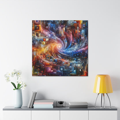 "Futuristic City Nights: A Dazzling Metropolis of Innovation and Imagination" - The Alien Canva Digital Art