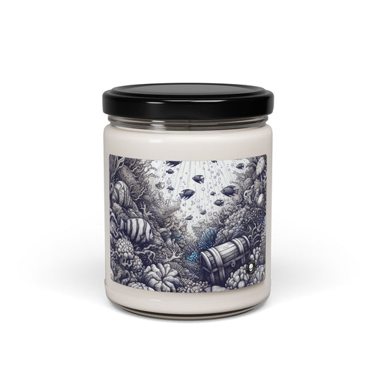 "Underwater Enchantment: The Hidden Treasure" - The Alien Scented Soy Candle 9oz