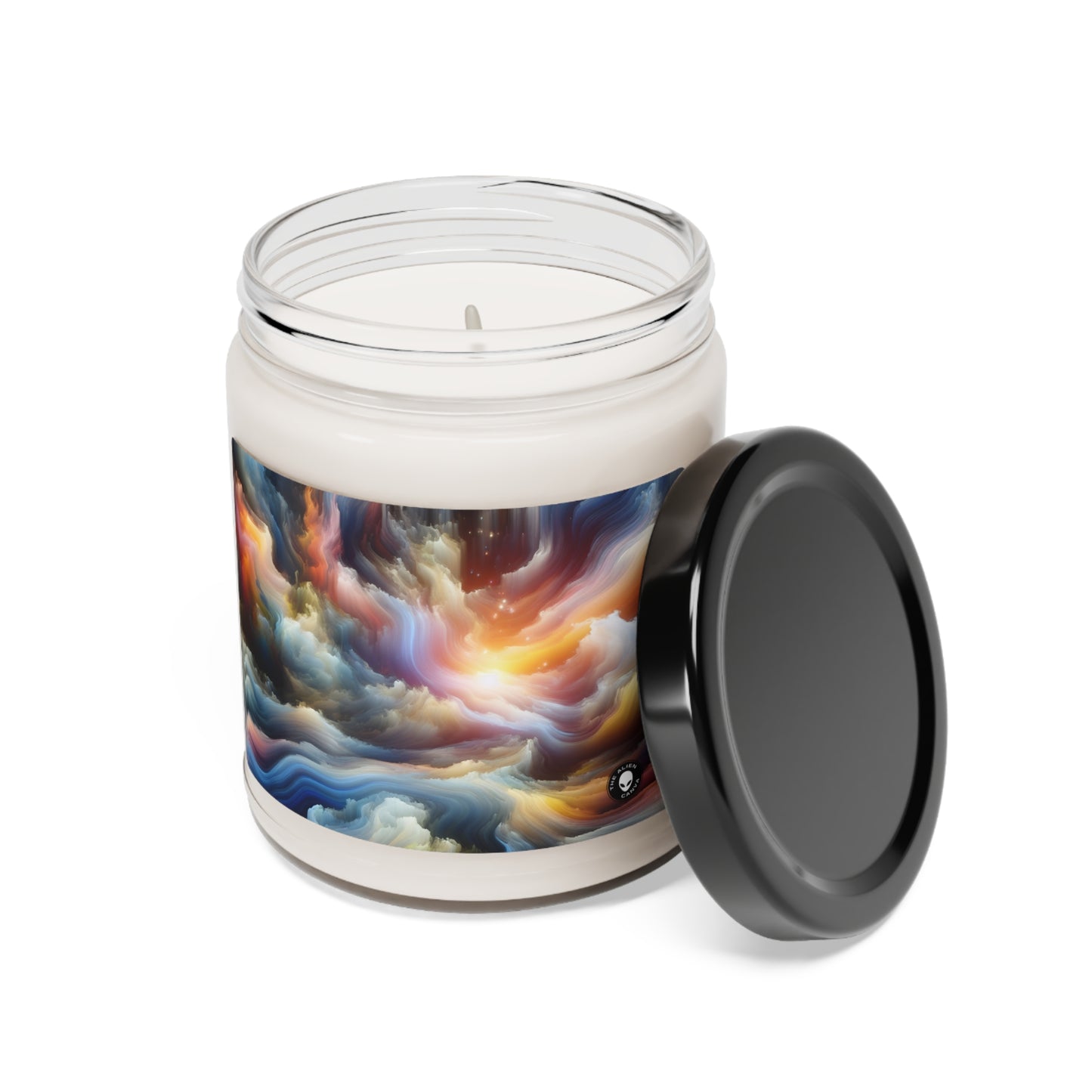 "Ephemeral Escapes: A Timeless Journey Through Changing Landscapes" - The Alien Scented Soy Candle 9oz Video Art