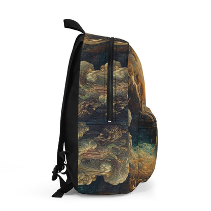 "Mystical Reflections: A Symbolic Journey Through the Looking Glass" - The Alien Backpack Symbolism