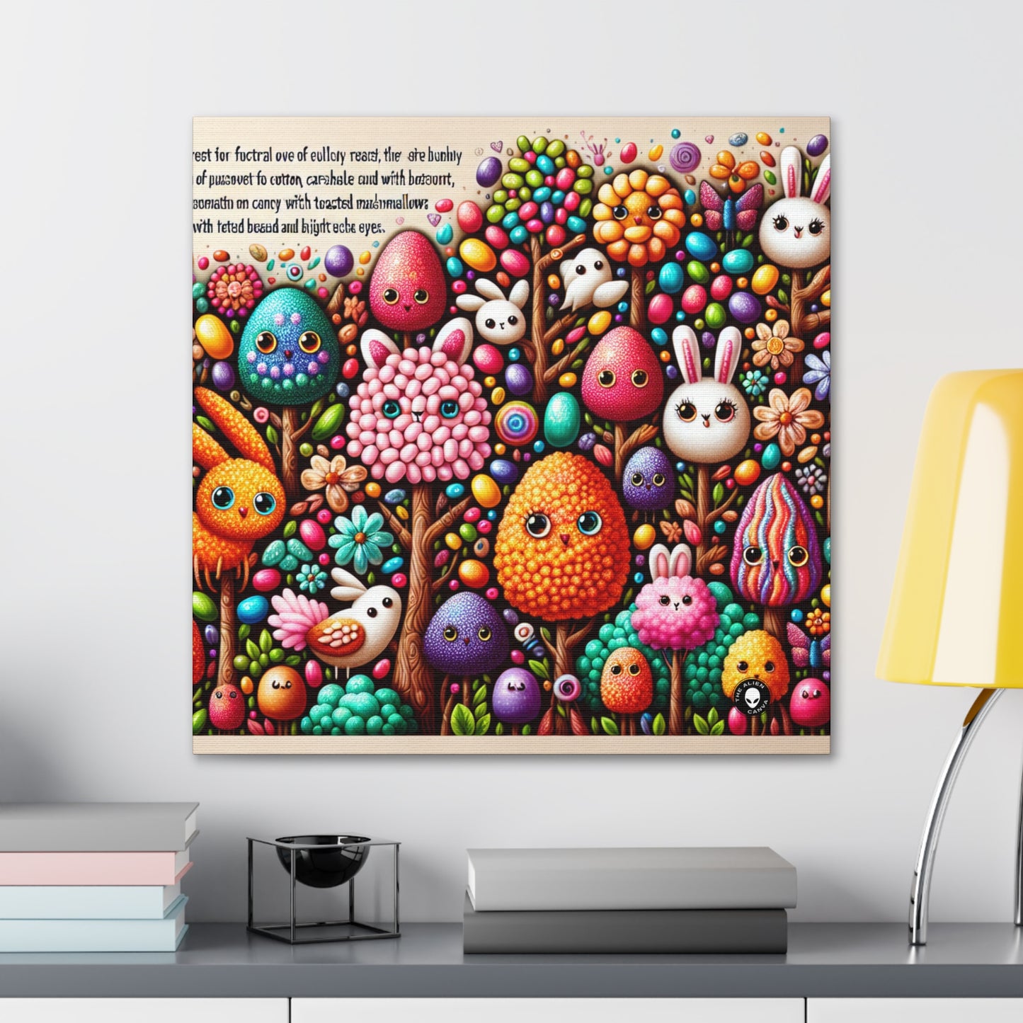 "Jellybean Forest Fantasy" - La Toile Alien