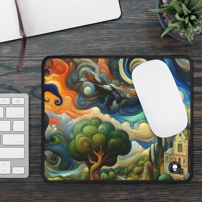 "Fusion of Aesthetics: Exploring Artistic Styles in Harmony" - The Alien Gaming Mouse Pad Stules