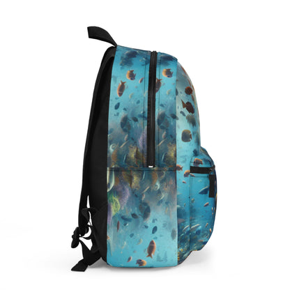 "Glimmering Reef: A Colorful Underwater Wonderland" - The Alien Backpack