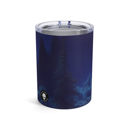 "Twilight Tranquility: Forest River Reflections" - The Alien Tumbler 10oz