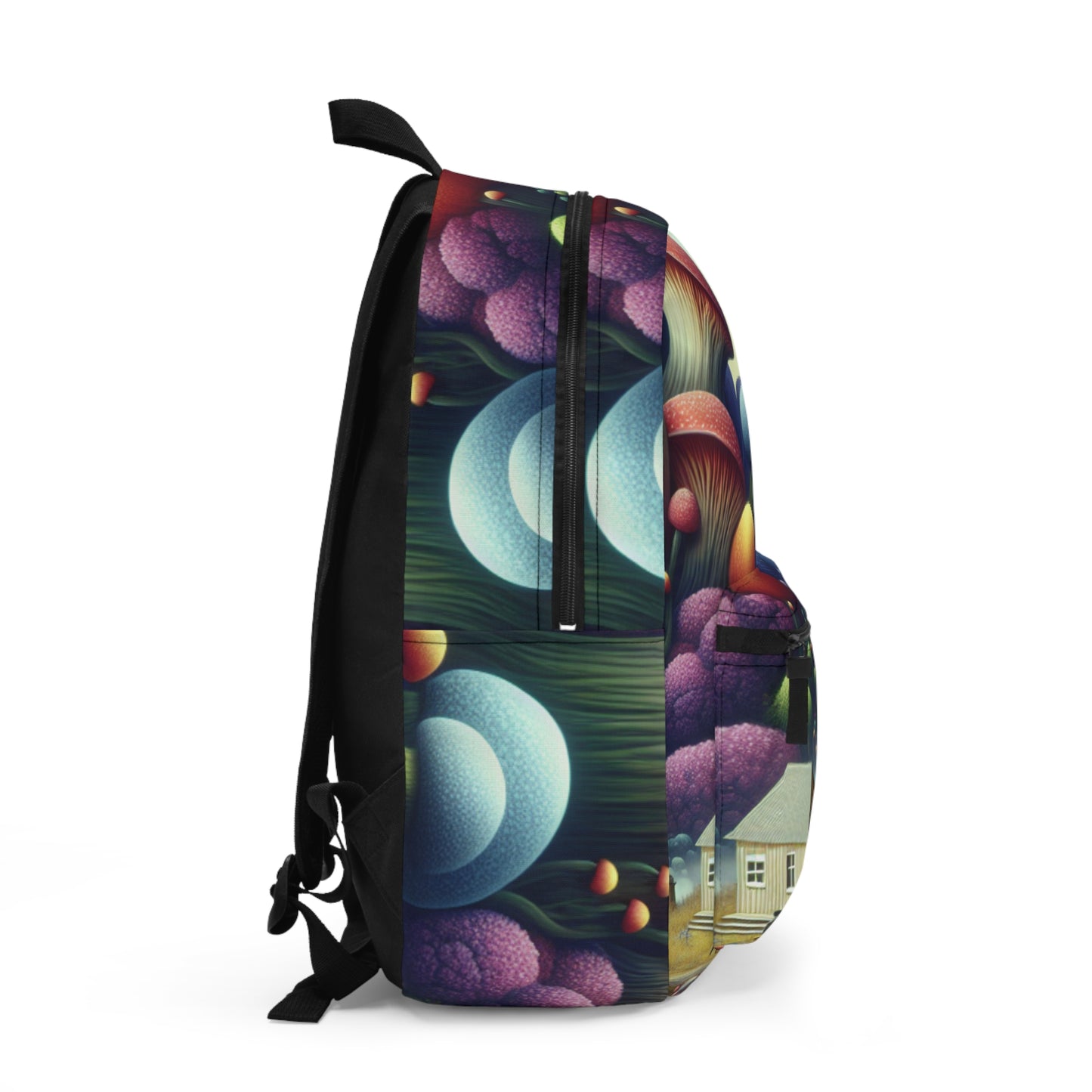 "Giant Flora and Miniature Villages: A Dreamy Wonderland" - The Alien Backpack