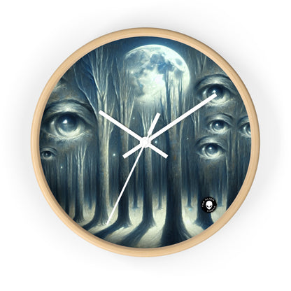 "The Watching Woods" - The Alien Wall Clock