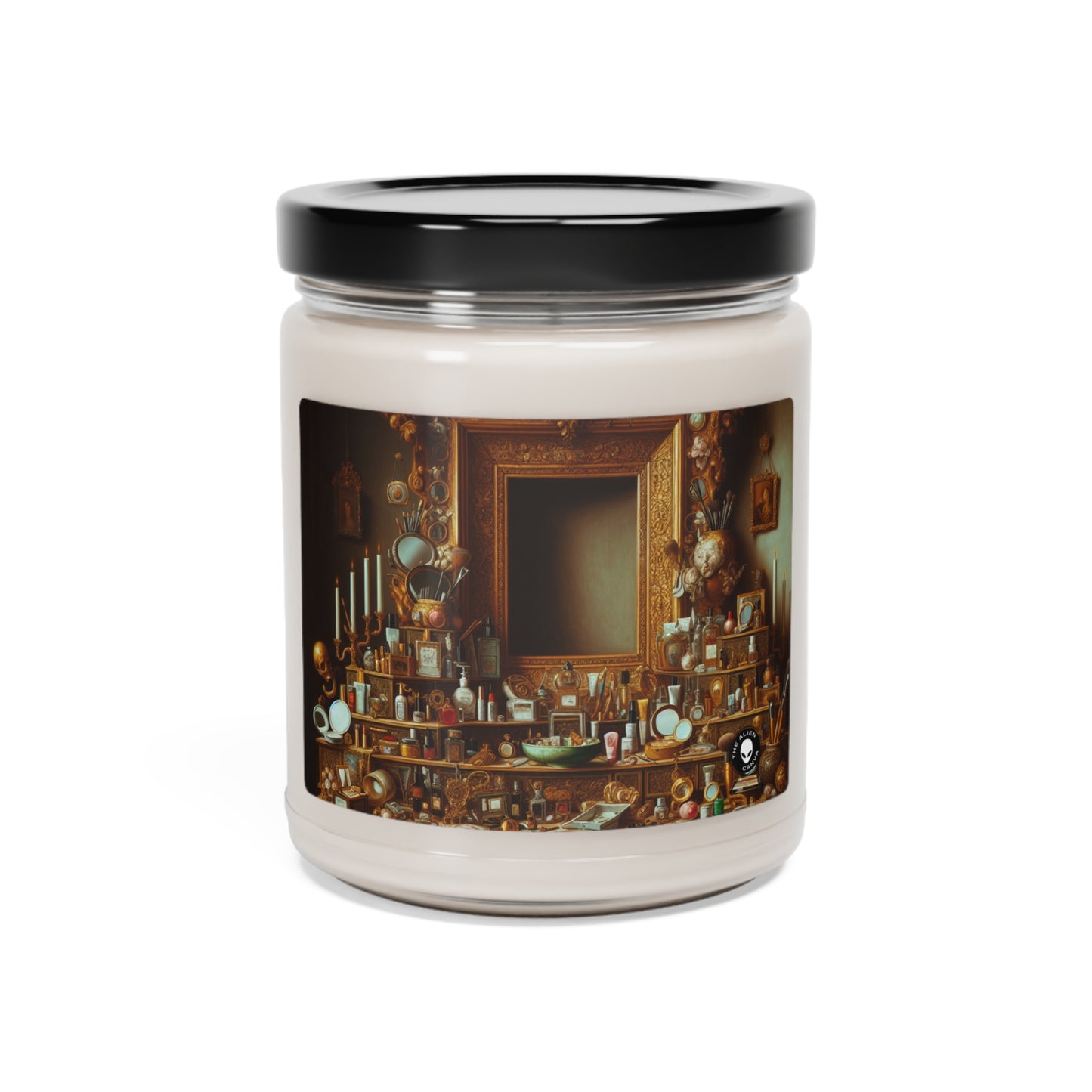 « La vanité du luxe : une vanité modernisée » - La bougie de soja parfumée Alien 9oz Vanitas Painting