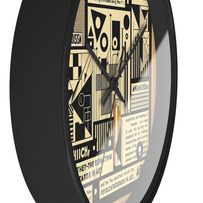 "Dadaist Dreamscape: A Surreal Digital Collage Ensemble" - The Alien Wall Clock Dadaism