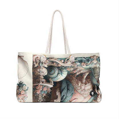 "Enchantement dans les jardins pastel : Rococo Fairy Princess" - Le sac de week-end Alien Rococo