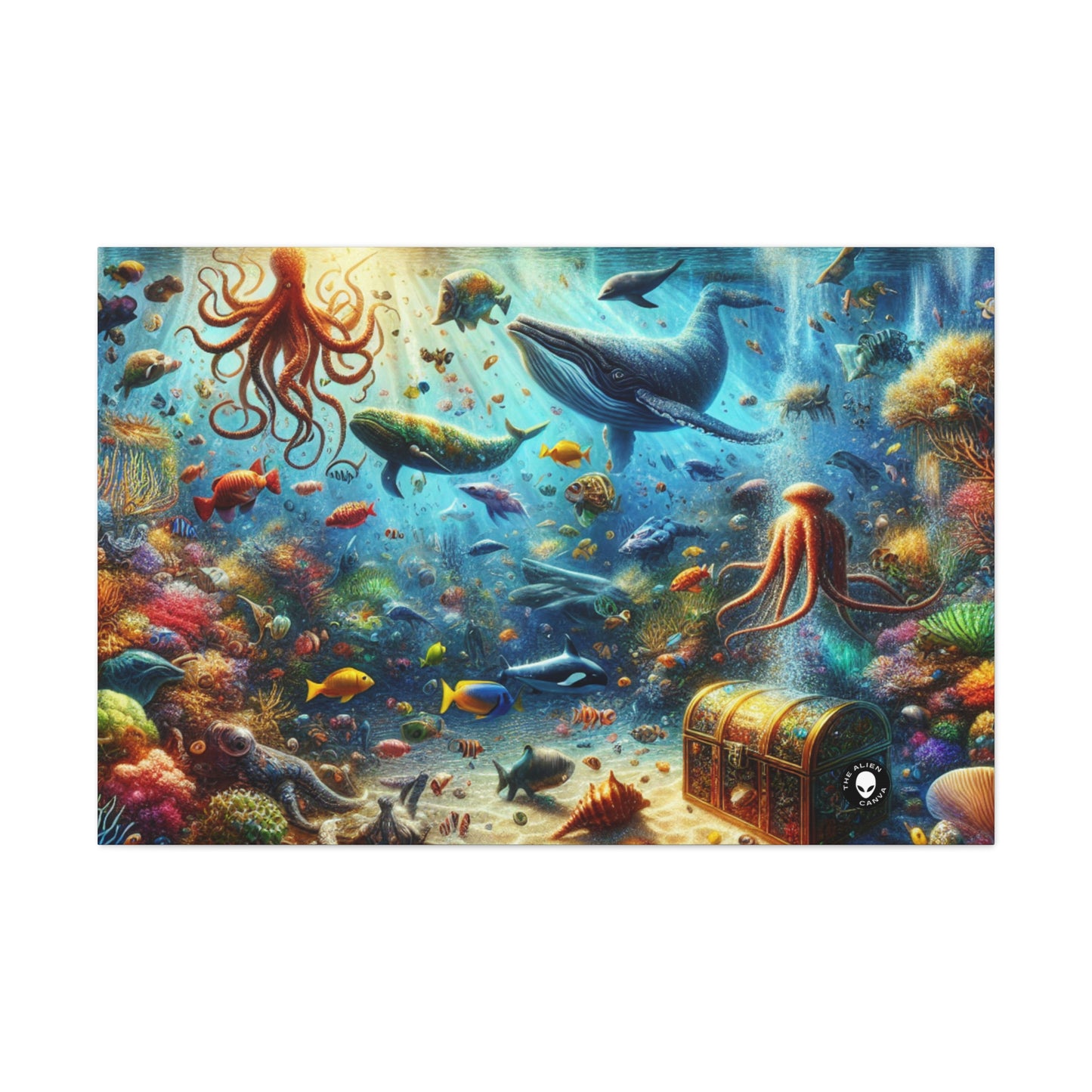 "Underwater Wonderland" - The Alien Canva