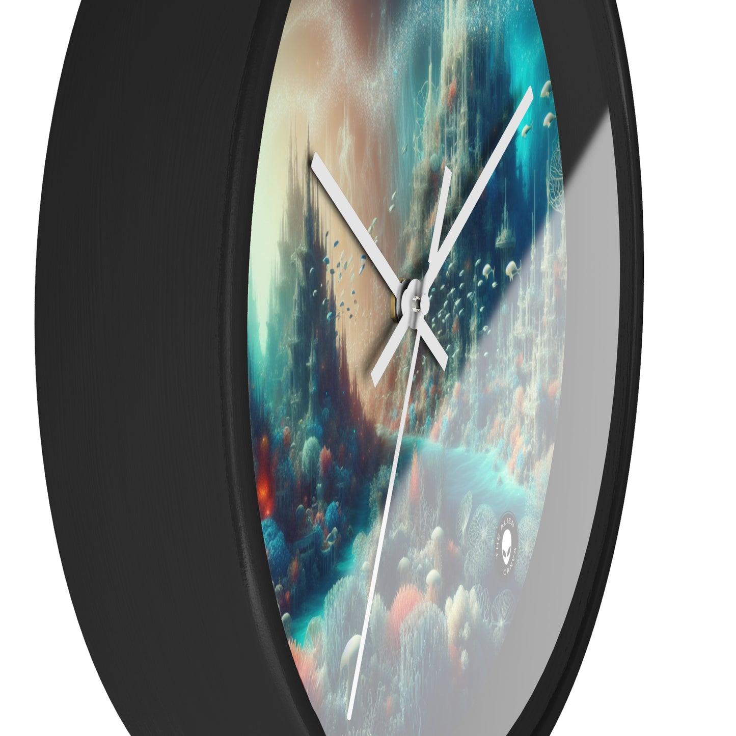 "Deep Sea Dreamscape" - The Alien Wall Clock