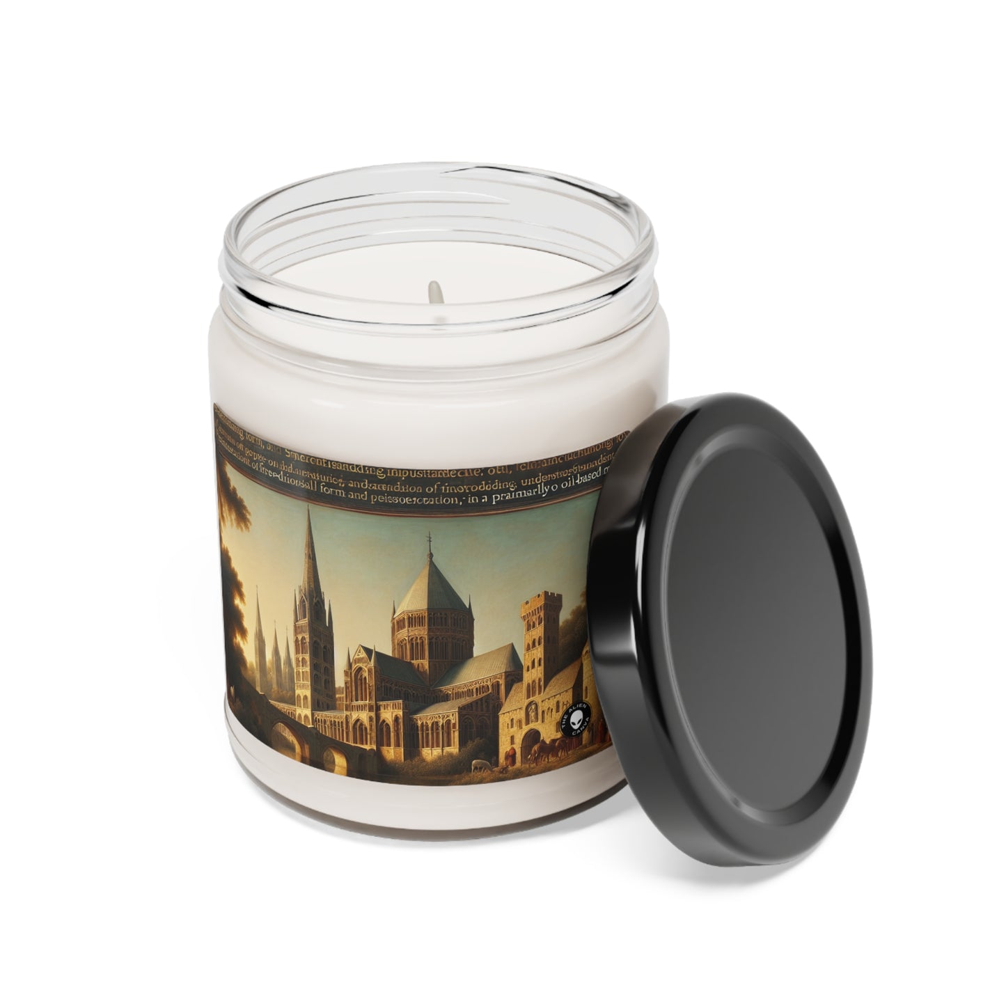 "Intellectual Discourse in the City Square" - The Alien Scented Soy Candle 9oz Proto-Renaissance