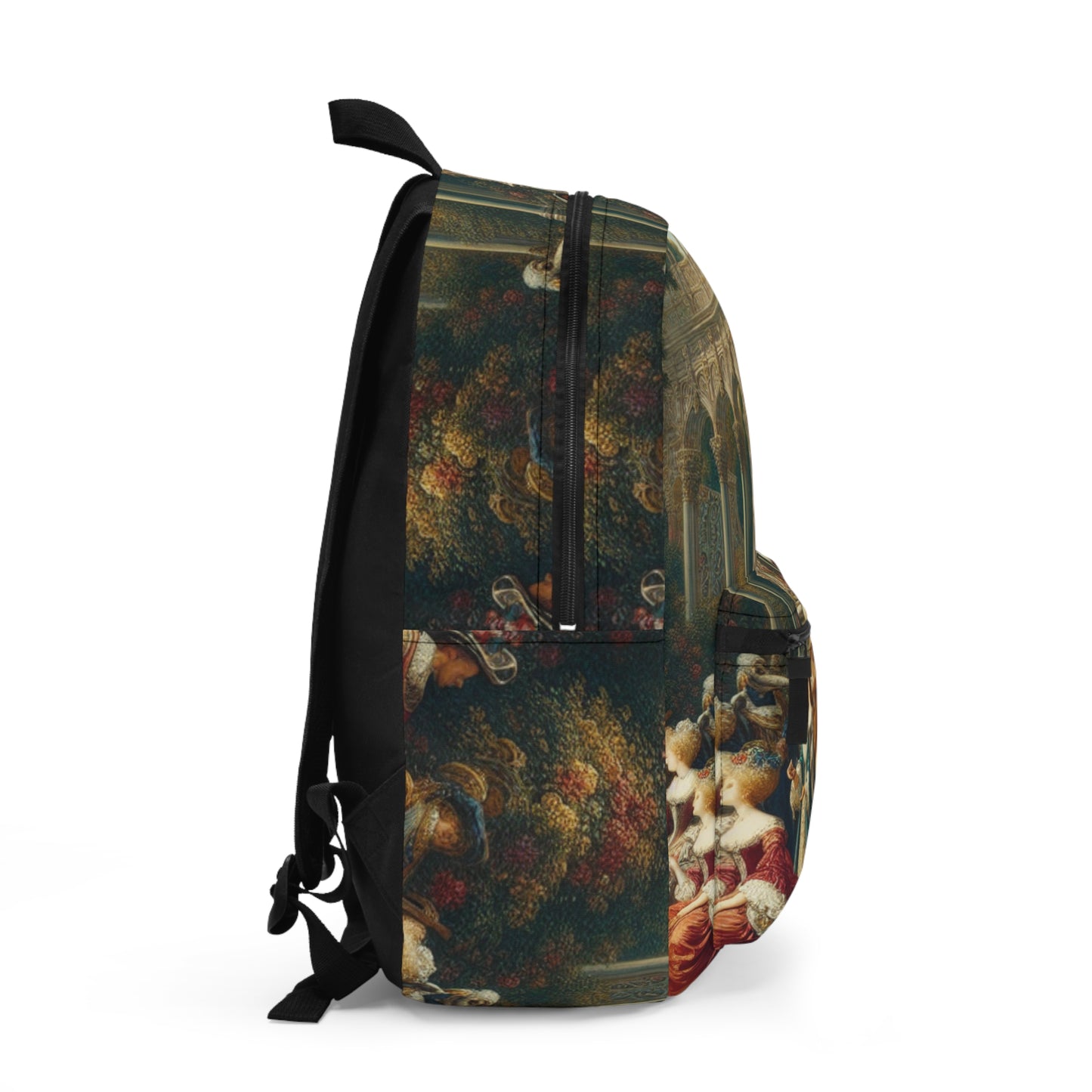 "Regal Elegance: A Gothic Inspired Garden Portrait" - The Alien Backpack International Gothic