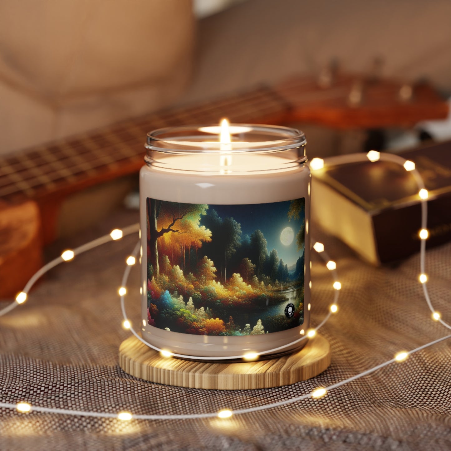 "Light and Dark in the Moonlight" - The Alien Scented Soy Candle 9oz Post-Impressionism