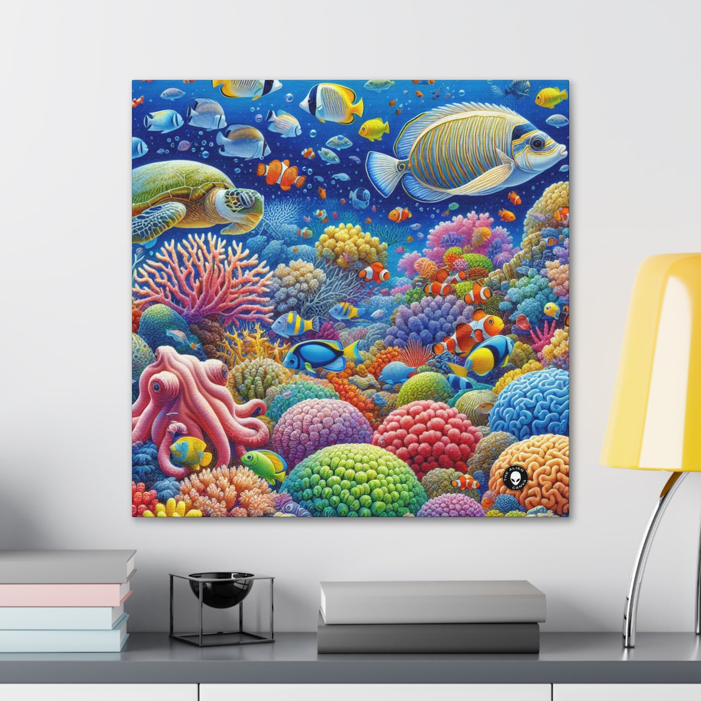 "Tropical Paradise: Underwater Wonderland" - The Alien Canva