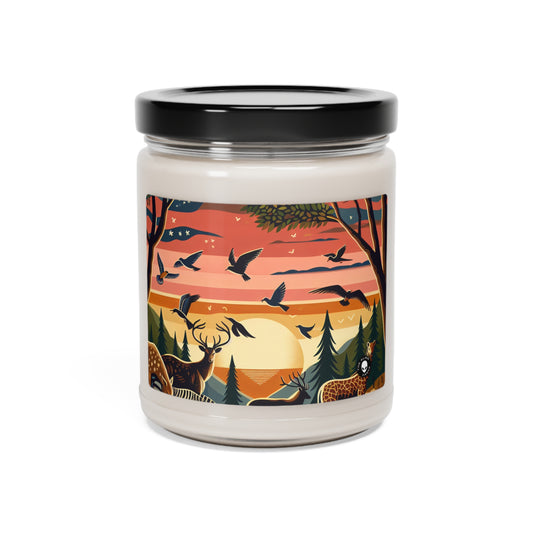 "Natural Primalism: Revealing the Essence" - The Alien Scented Soy Candle 9oz Primitivism