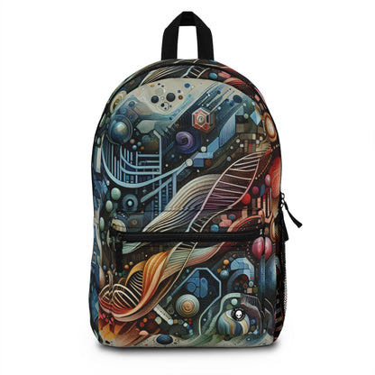 "Bio-Futurism: Butterfly Wing Inspired Art" - The Alien Backpack Bio Art