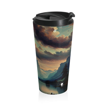 "The Tempestuous Soul: A Romantic Interpretation" - The Alien Stainless Steel Travel Mug Romanticism