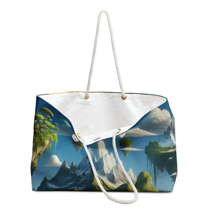 "Elemental Isles: A Dreamlike Journey through Nature's Wonders" - The Alien Weekender Bag