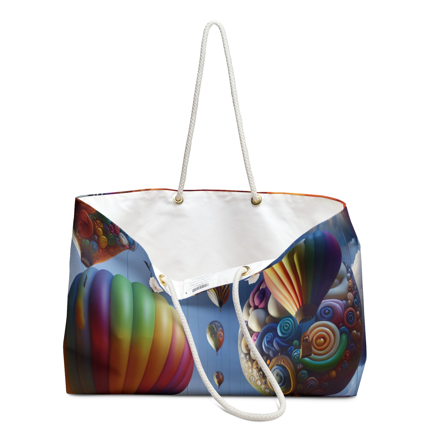 "Horizonte emocional: un paisaje surrealista en forma de globo" - The Alien Weekender Bag