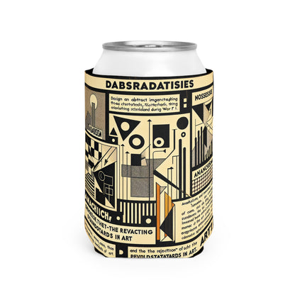 "Dadaist Dreamscape: A Surreal Digital Collage Ensemble" - The Alien Can Cooler Sleeve Dadaism