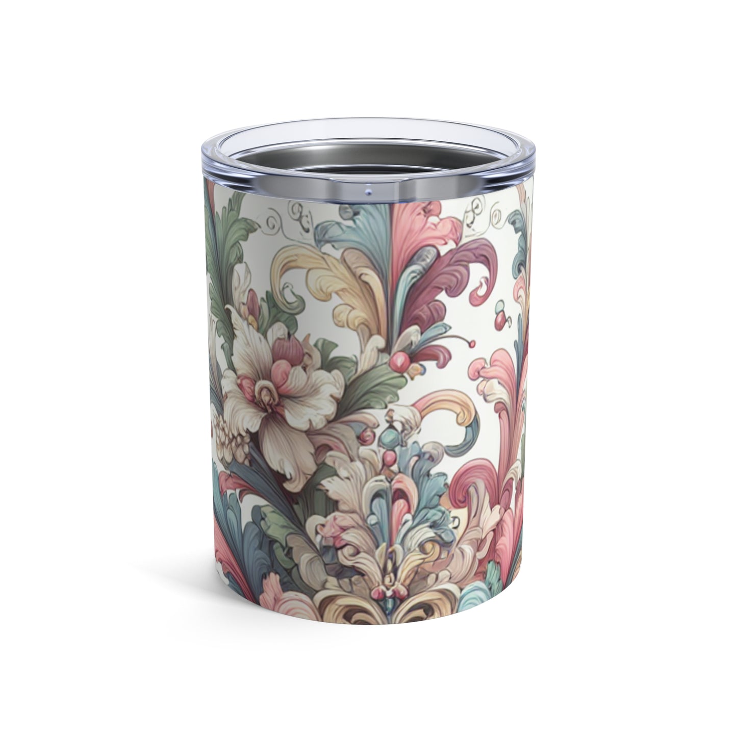 "Enchanted Elegance: A Rococo Garden Soirée" - The Alien Tumbler 10oz Rococo