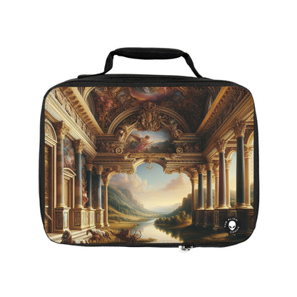 "A Neo-Renaissance Odyssey: A Modern Panorama"- The Alien Lunch Bag Renaissance Art