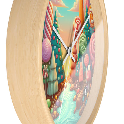 "Sugar Rush Forest" - L'horloge murale extraterrestre