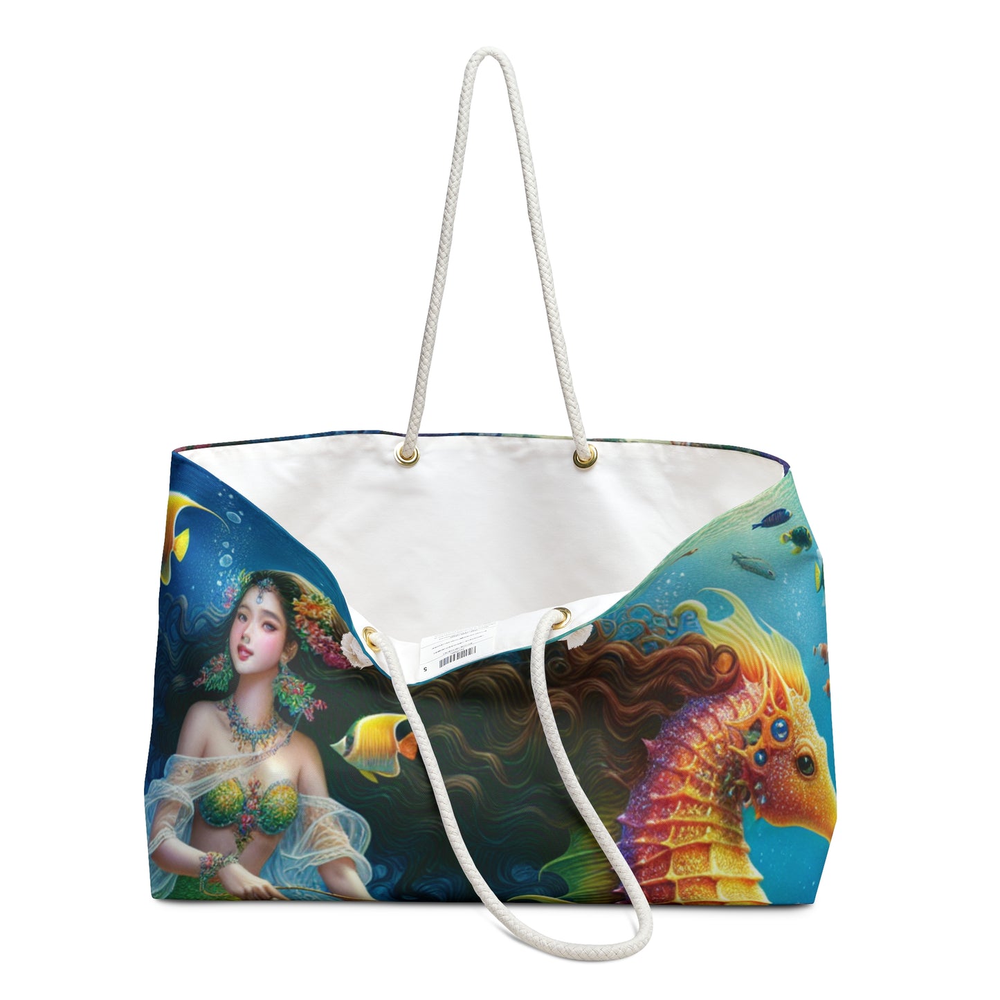 "Mermaid's Magical Coral Ride" - The Alien Weekender Bag