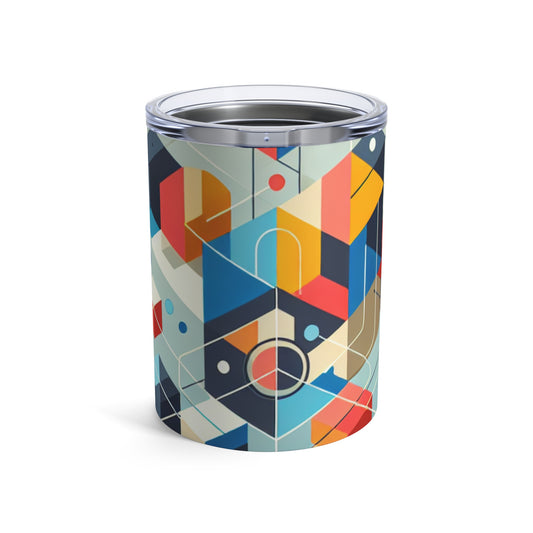 "Collaborative Utopia: A Mural of Hope and Harmony" - The Alien Tumbler 10oz Relational Art