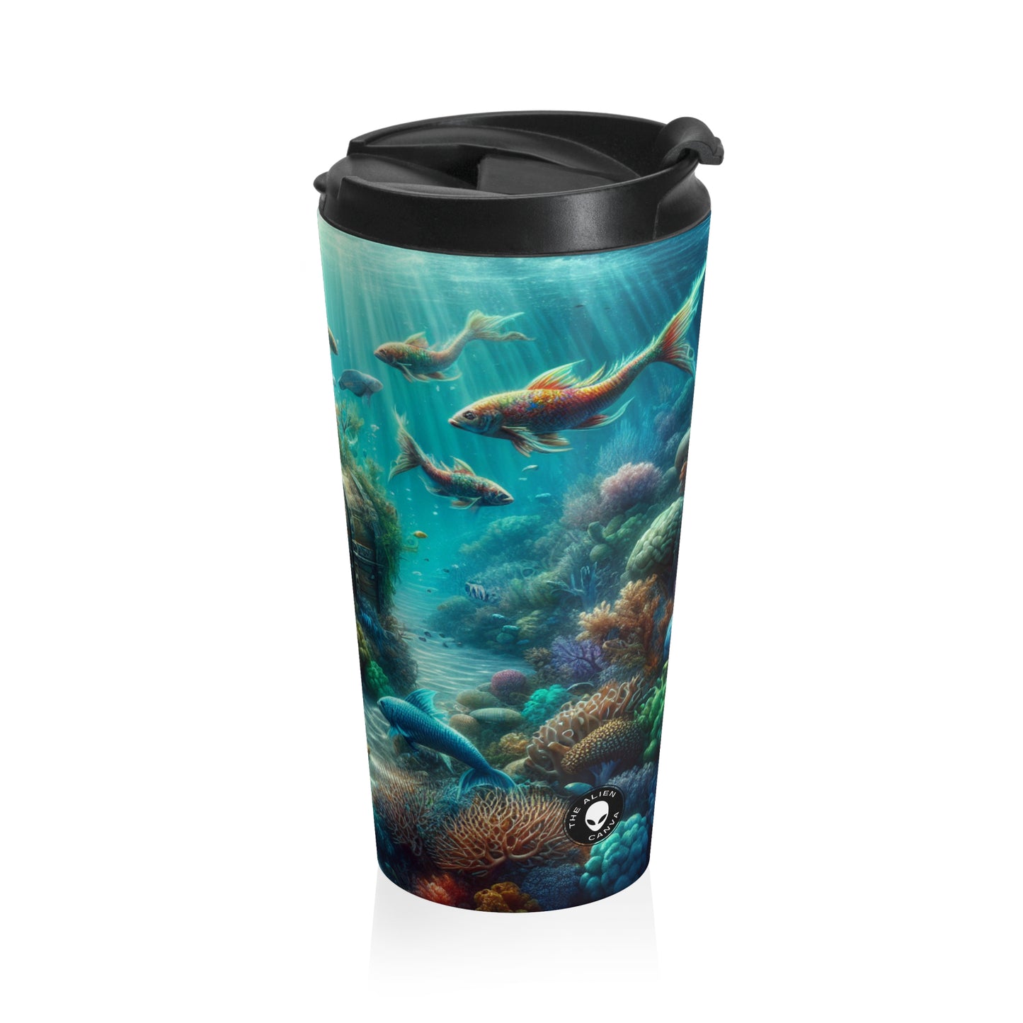 "Enchantment of the Deep" - The Alien Stainless Steel Travel Mug