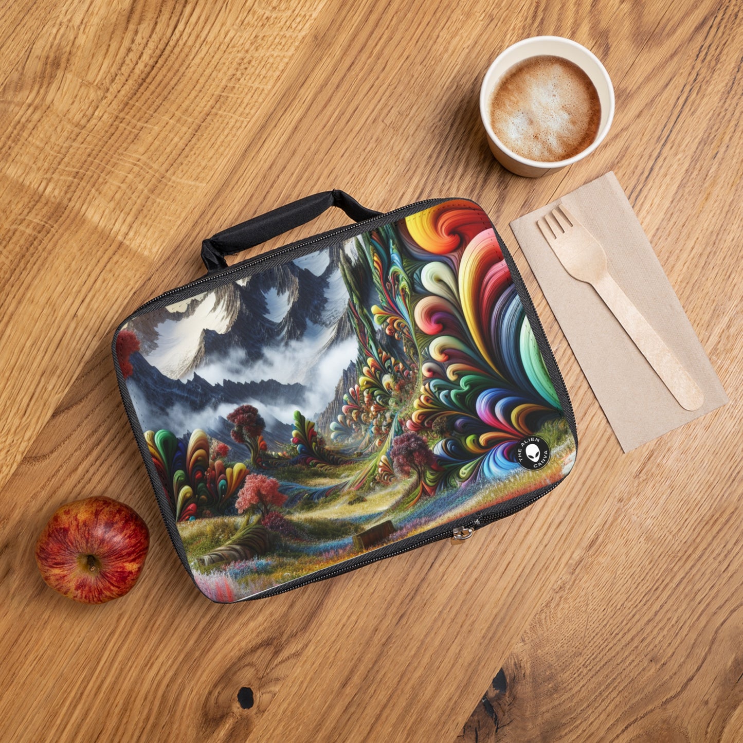 "Candy Mountains and Whimsical Valleys"- The Alien Lunch Bag