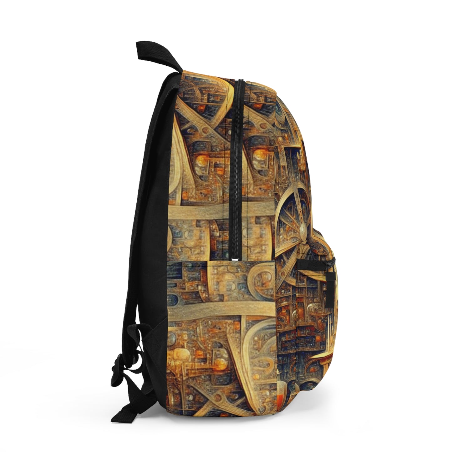 "Unity in Vibrant Harmony: An Abstract Metaphysical Exploration" - The Alien Backpack Metaphysical Art