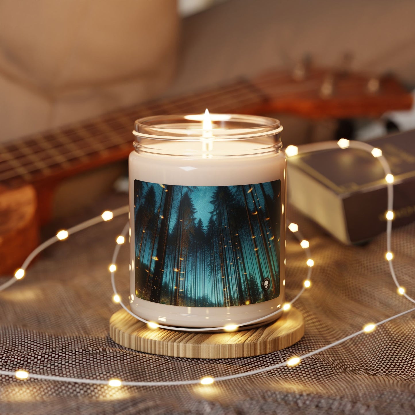 "Twilight Enchantment: Firefly Forest" - The Alien Scented Soy Candle 9oz