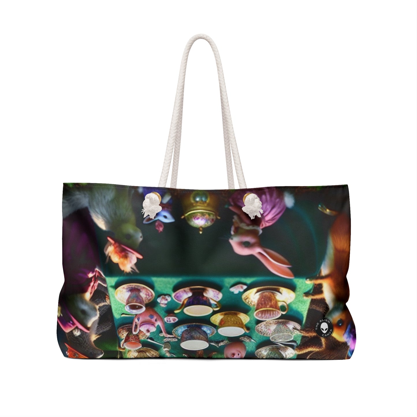 "Fiesta del té encantada en el bosque" - The Alien Weekender Bag