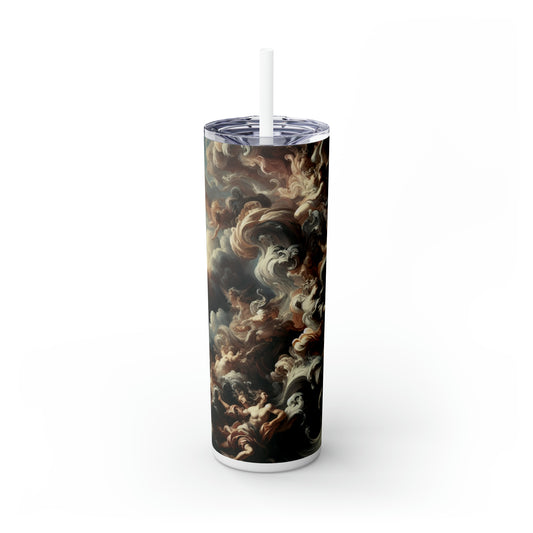 "Majestic Ballroom: A Barroco Affair" - Vaso delgado con pajita de Alien Maars® de 20 oz Barroco