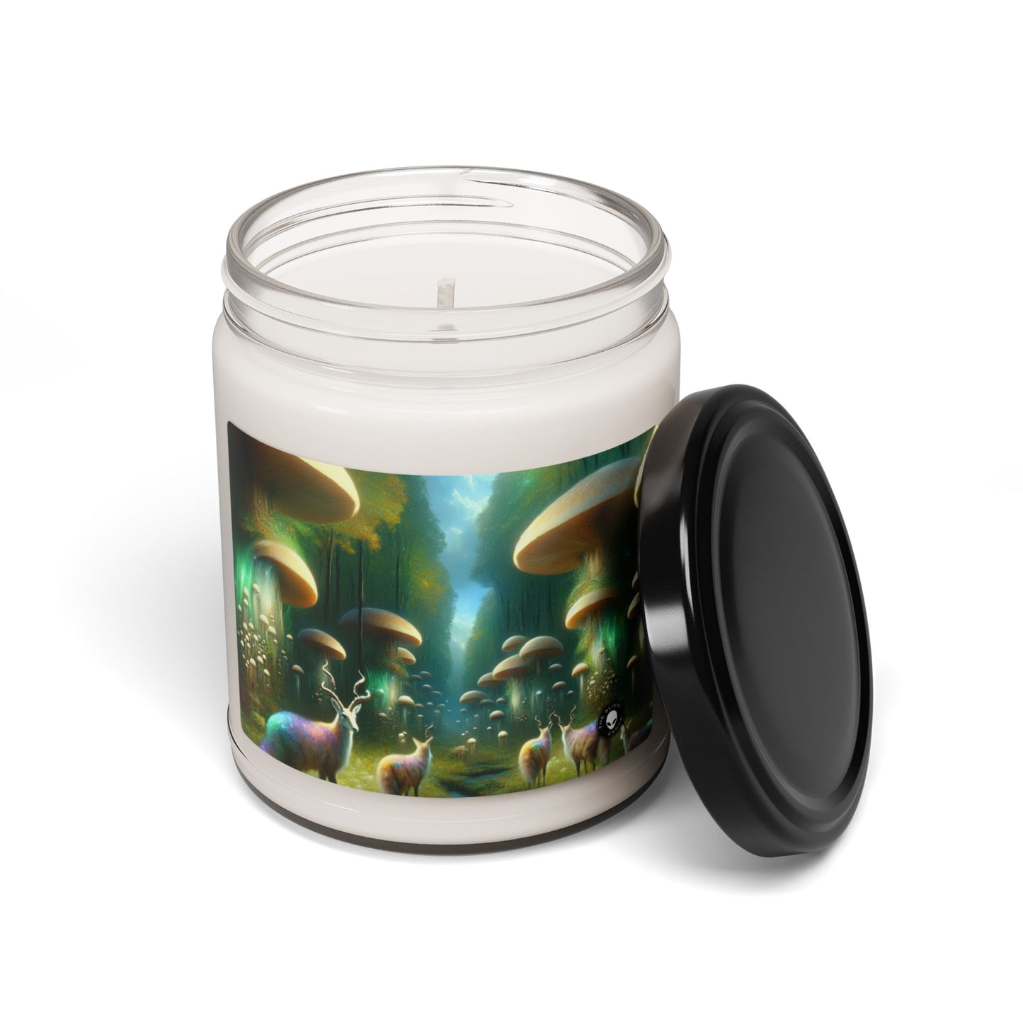 "Mystical Mushroom Grove" - The Alien Scented Soy Candle 9oz