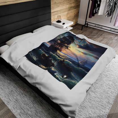 "Waltz of the Enchanted Forest" - The Alien Velveteen Plush Blanket Romanticism