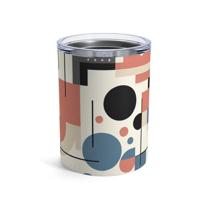 "Equilibrium: Exploring Balance Through Minimalist Art" - The Alien Tumbler 10oz Minimalism