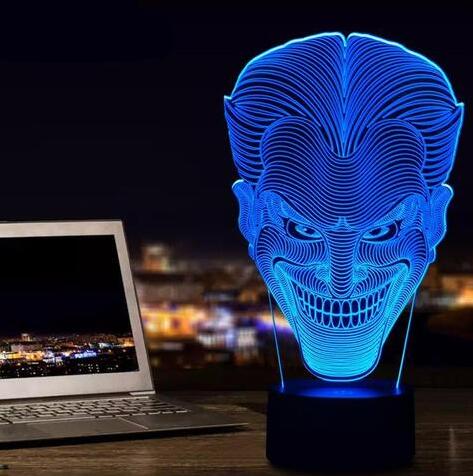 Lampe LED 3D couleur USB