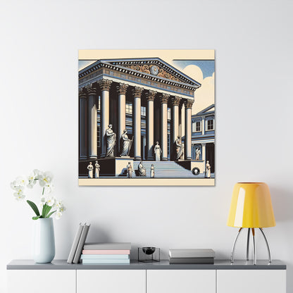 "Neoclassical Urban Elegance" - The Alien Canva Neoclassicism