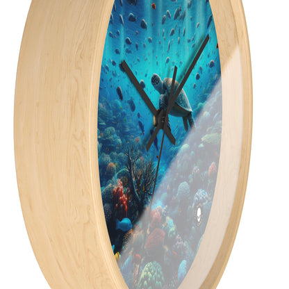 "Underwater Wonderland" - The Alien Wall Clock