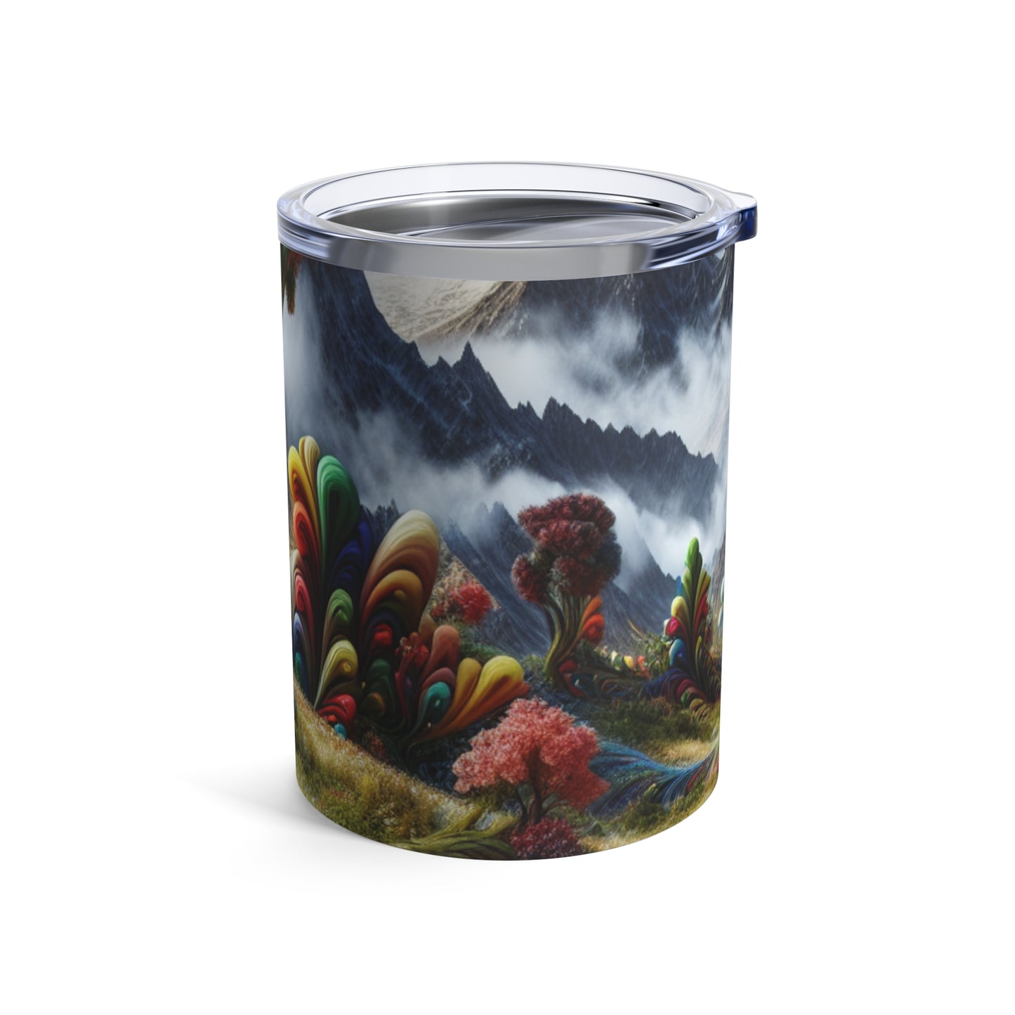 "Candy Mountains and Whimsical Valleys" - The Alien Tumbler 10oz