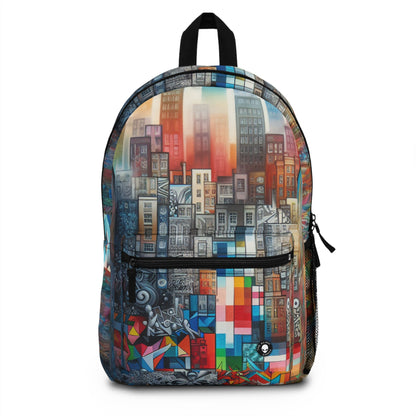 "Revolting Renaissance : A Vibrant Urban Uprising" - The Alien Backpack Street Art / Graffiti