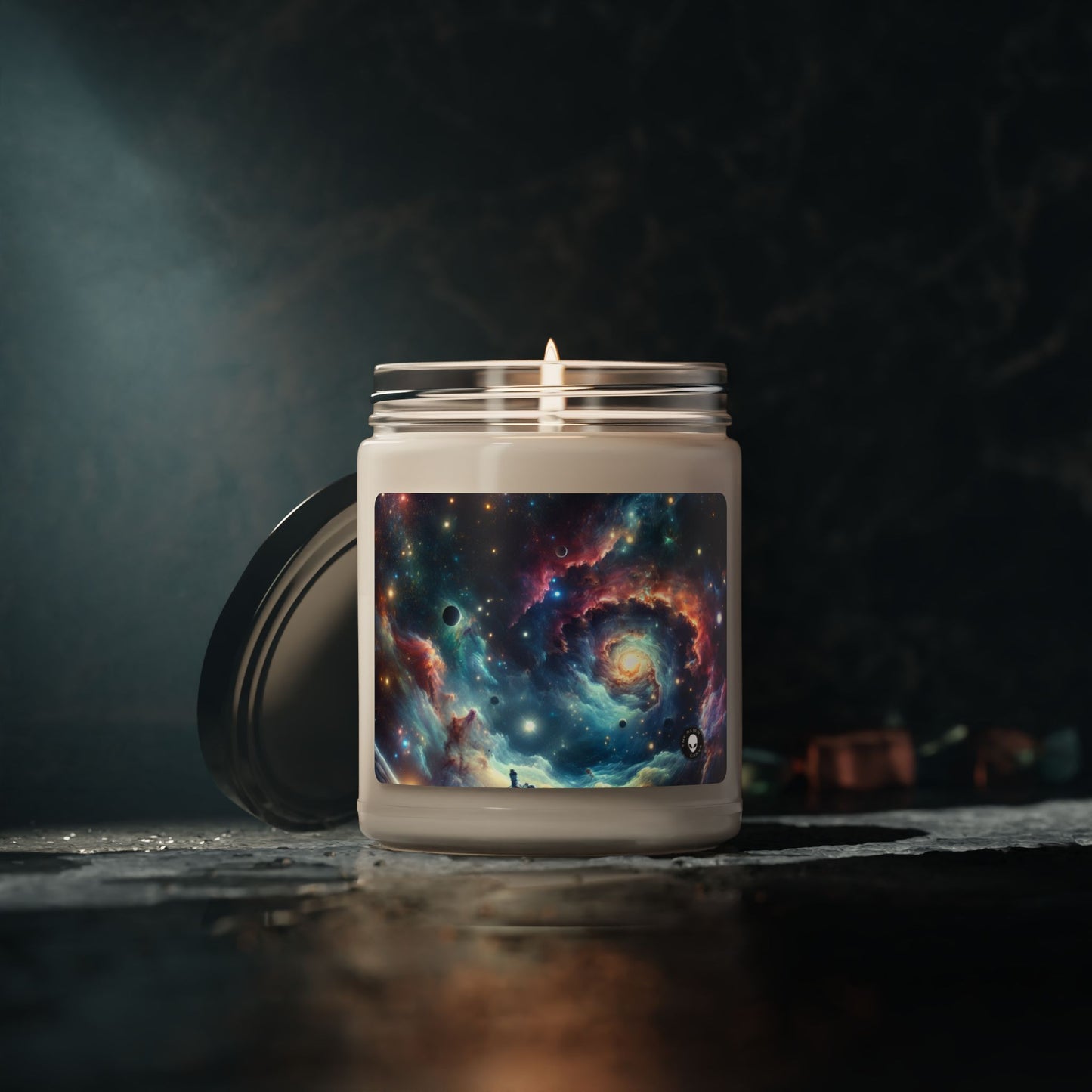 Bougie parfumée au soja « Galactic Explorer » - The Alien 9oz