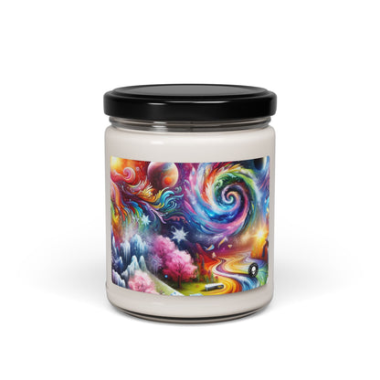 "Chronicles of Change: A Timeless Tapestry" - The Alien Scented Soy Candle 9oz