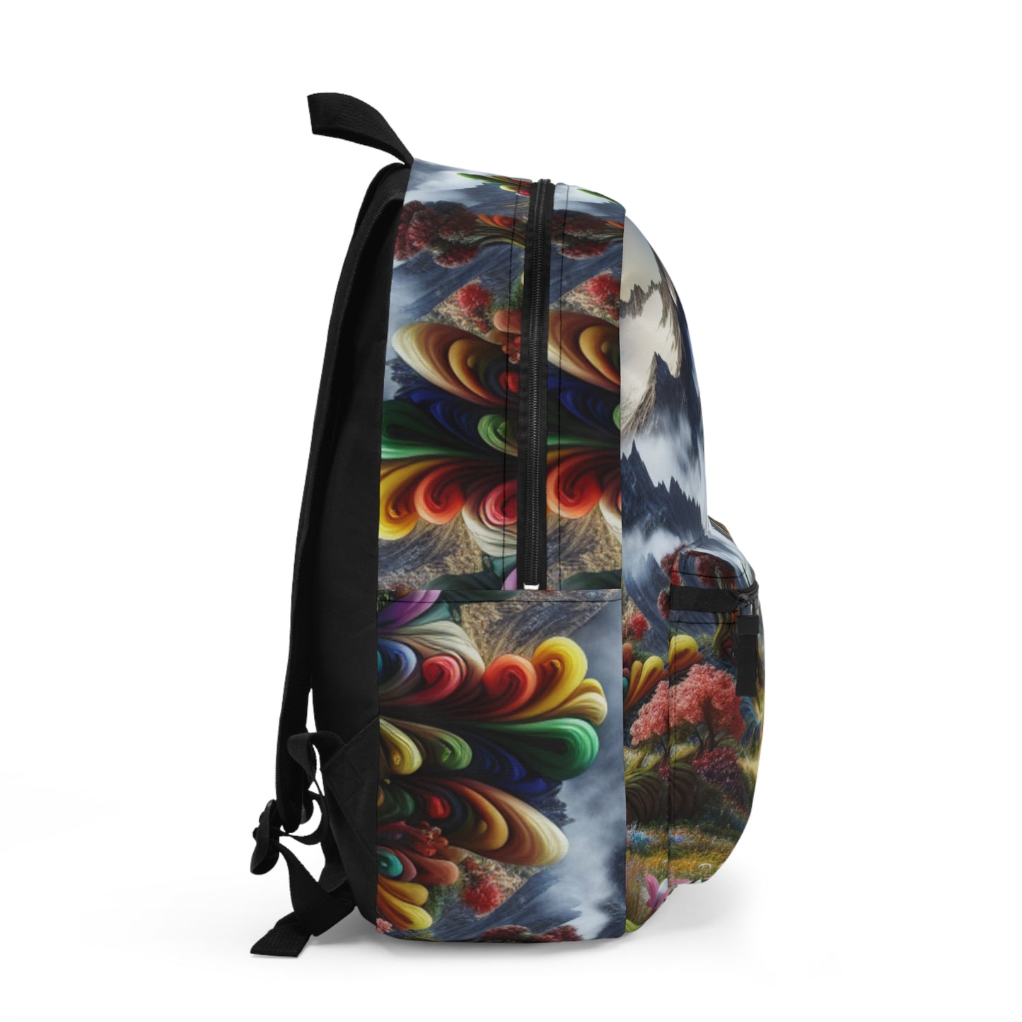 "Candy Mountains and Whimsical Valleys" - The Alien Backpack