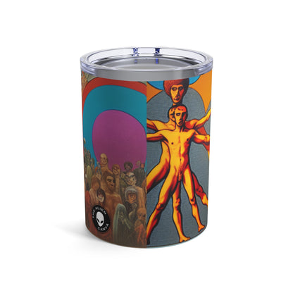 "Found Objects in Motion: A Fluxus Experiment" - The Alien Tumbler 10oz Fluxus