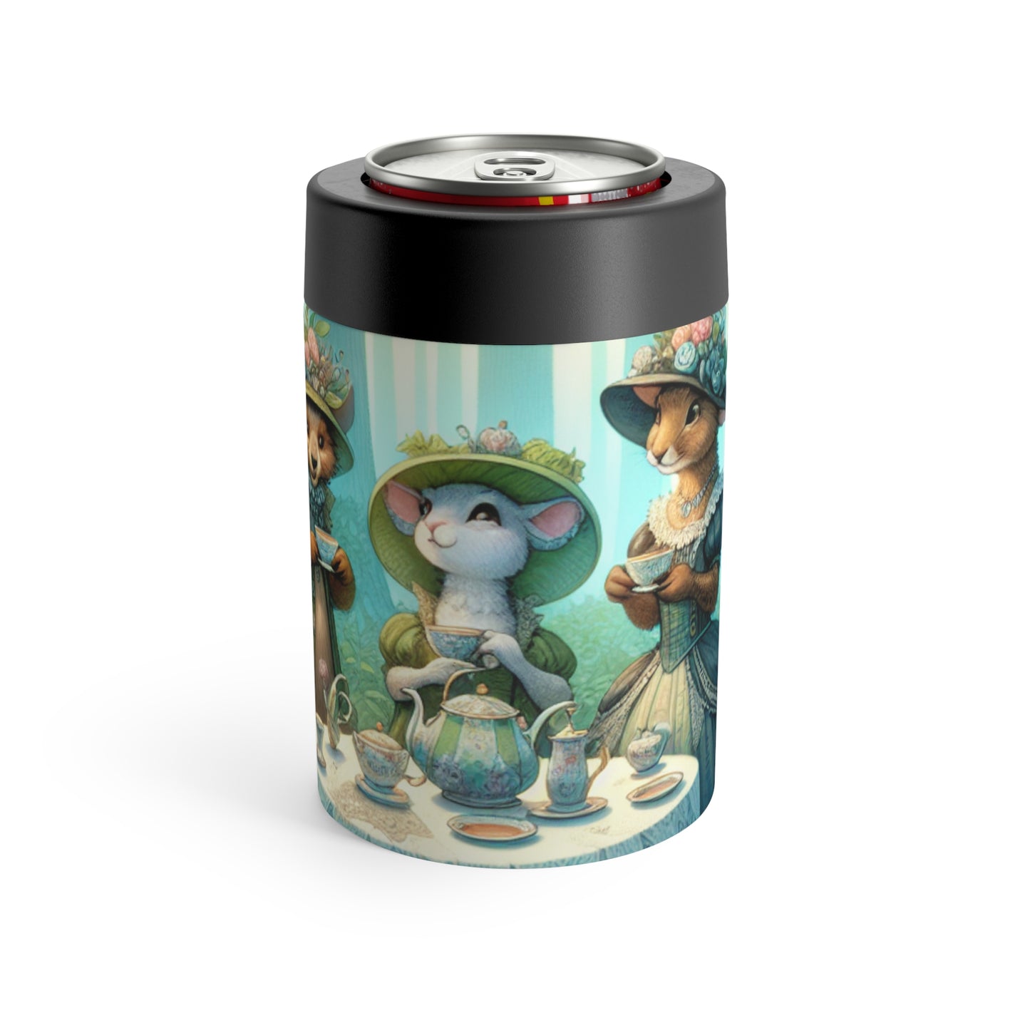 "Fancy Hats and Teacups: A Woodland Tea Party" - The Alien Can Holder