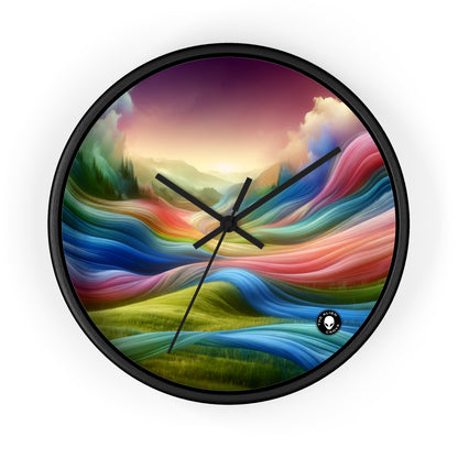 "Emotionally Charged Dreamscape" - The Alien Wall Clock